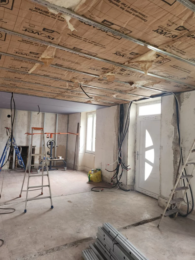 Avant rénovation d"un appartement