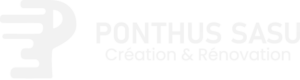 Logo Ponthus sasu, création et rénovation.