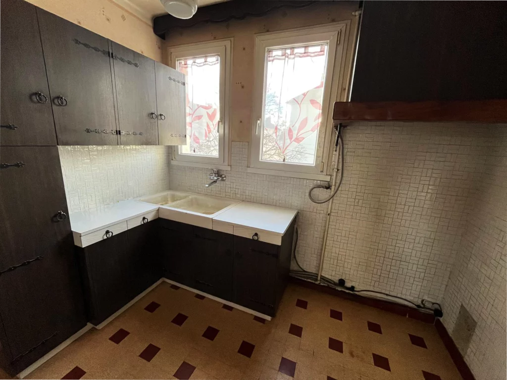 Avant rénovation cuisine en appartament